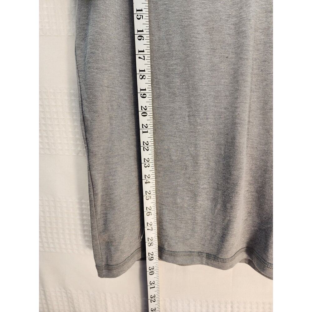 Cuddl Duds Shirt Mens Small Gray Tshirt Short Sleeve Super Stretch Athletic - Picture 5 of 6